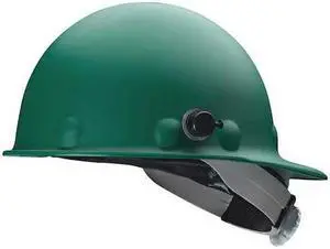 FIBRE-METAL BY HONEYWELL P2AQSW74A000 Hard Hat, Roughneck P2A, Fiberglass, 8