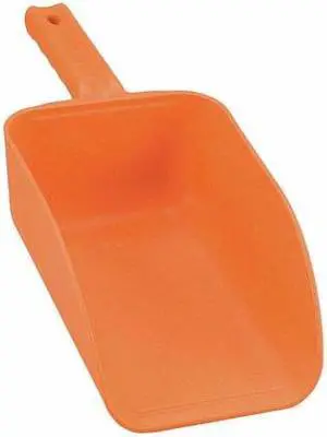 REMCO 64007 Small Hand Scoop,32 oz.,Orange,Poly