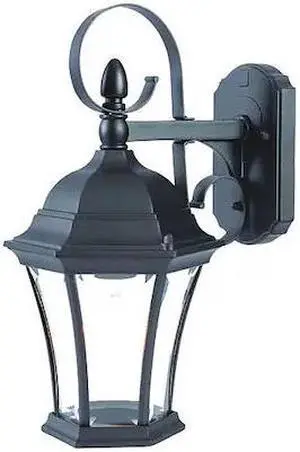 ACCLAIM LIGHTING 5423BK Wall Light,Matte Black,1-Light ACCLAIM LIGHTING 5423BK Wall Light,Matte Black,1-Light