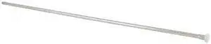 SHOWERSCAPE CF38206 Complement 20" X 3/8" Diameter Flat Closet Supply,Nickel
