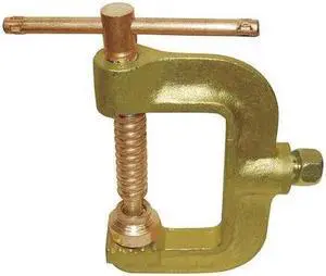 ZORO SELECT 19N770 Ground Clamp 300A,Jaw Open 2 1/2ln