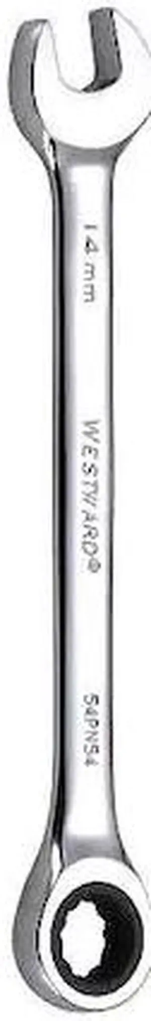 WESTWARD 54PN54 Wrench, Combination, Metric, 7-1/2" L.