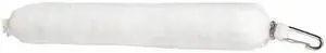 SPILLTECH WBB318 Sorbent Boom, 6 gal, 3 in x 18 in, Oil, White, 20 PK