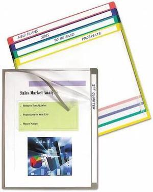C-Line Products- Inc. CLI62160 Project Folders- Colored- 11in.x8-.50in.- Assorted