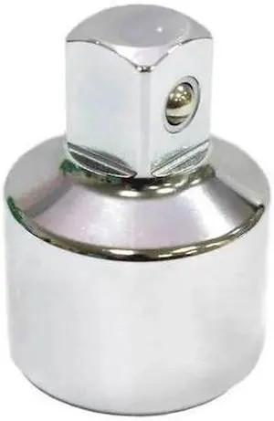WESTWARD 45J261 Socket Adapter, SAE, 1 pcs, Chrome