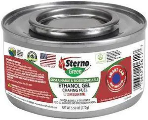 STERNO 20612 Chafing Fuel,2 hr,PK72