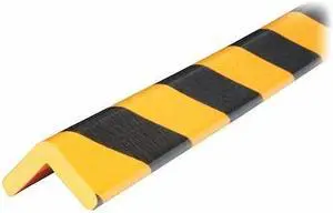 KNUFFI BY IRONGUARD SAFETY 60-6770 Corner Guard,Flat,Black/Yellow