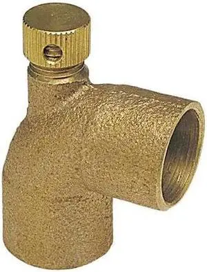 NIBCO 705D 3/4 Vent Elbow,Cast Bronze,3/4 x 3/4 In