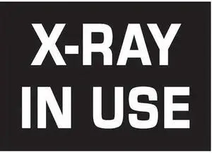 HUBBELL LIGHTING - DUAL-LITE OBN-KIT DIFF SW4 Sign Panel,Wall,Message X-RAY IN