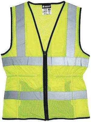 MCR SAFETY LVCL2MLX2 High Visibility Vest,2XL Size,Women