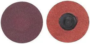 MERIT 69957399727 Quick Change Disc,AlO,3in,240G,TR,PK50