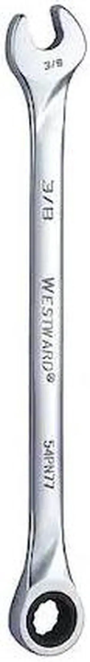 WESTWARD 54PN77 Wrench,Combination/Extra Long,SAE,3/8"