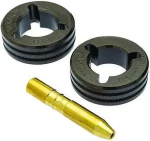 MILLER ELECTRIC 079609 Drive Roll Kit, 2 Roll, V-Knurl, 0.062