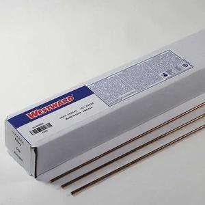 WESTWARD 30XP79 36'' TIG Welding Rod 0.045" Dia., AWS SILBRZ, 10 lb.