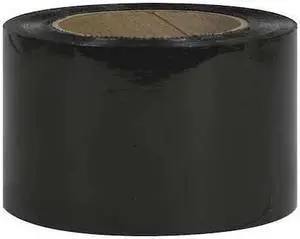 PARTNERS BRAND TNB303BLACK Bundling Stretch Film,3x80 Gx1000ft,PK18, 3" W x