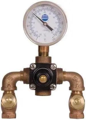 BRADLEY S19-2000 Mixing Valve,Bronze,7 gpm
