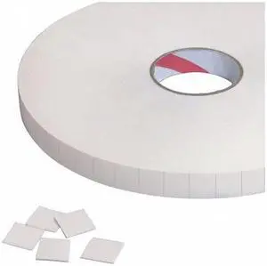 TAPE LOGIC T95228 Tape Logic Removable Double Sided Foam Squares, 1/32" Thick,