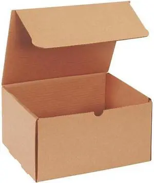 PARTNERS BRAND M1185K Literature Mailers, 11 1/8" x 8 3/4" x 5", Kraft,