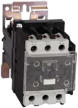 DAYTON 6ECD6 IEC Magnetic Contactor, 3 Poles, 24 V DC, 50 A