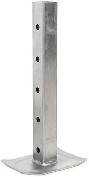 CURT 28962 Replacment Drct-Weld Sq. Jck Drop Leg