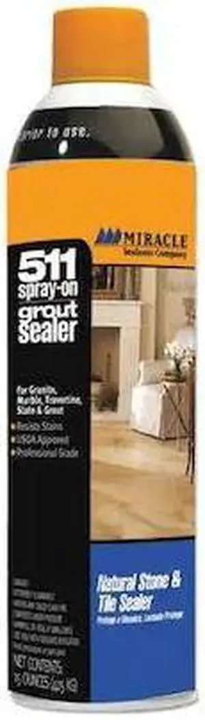 MIRACLE SEALANTS GRTSLRAEROCS Grout Sealer, 15 Oz, 6 PK