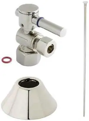 KINGSTON BRASS CC43106DLTKF20 CC43106DLTKF20 Modern Plumbing Toilet Trim Kit,