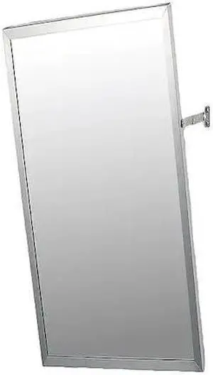 KETCHAM ATM-1836 18" x 36" Surface Mounted Adjustable Tilt Washroom Mirror