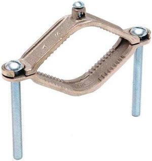 Pipe Ground Clamp, 10AWG, 2.25In, PK5