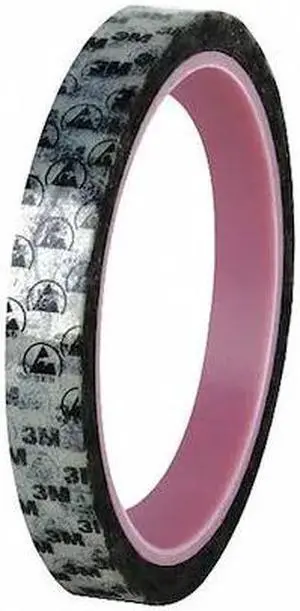 3M T96340PR1PK 3M 40PR Anti-Static Printed Tape, 2.2 Mil, 1/2" x 72 yds.,