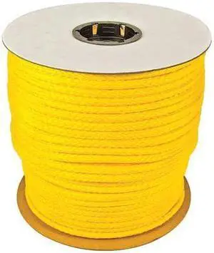 ZORO SELECT 610120-00500-111 Rope,Polypropylene,3/8in Dia,500 ft.