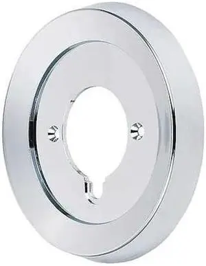 SYMMONS T-27 Temptroll Trim Kit 1-3/10", Plastic, Chrome