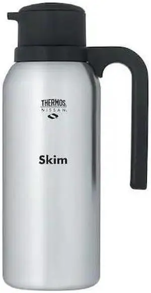 THERMOS TGB10SCSK6ARCA Creamer Carafe, Skim Imprint, 32 oz. Stainless Steel