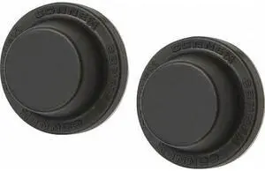 MAG-MATE D1BL Magnetic Door Holder, Rare Earth Elements, Black, Finish: Plastic