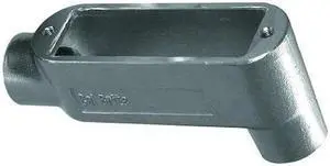 CALBRITE S60500LB00 Conduit Outlet Body w/Cover,1/2 In.