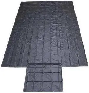 US CARGO CONTROL LLT20286-BLK Tarp, Black, PVC Coated Polyester