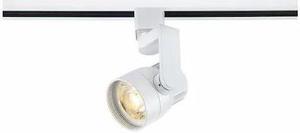 NUVO TH423 1-Light, LED, 12W Track Head, Angle Arm, White, 36 Deg. Beam