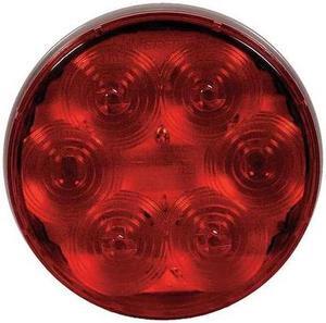 MAXXIMA M42344R Stop/Tail/Turn Light,LED,Red,4-1/4 Dia