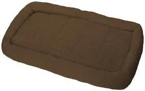 MILLER MFG 2322-CH-G Pet Lodge Fleece Dog Bed CHOCOLATE GIANT