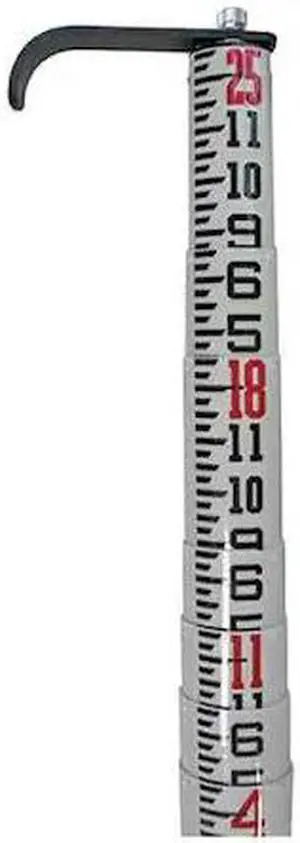 Telescoping Measuring Pole, Up to 25  Ft.