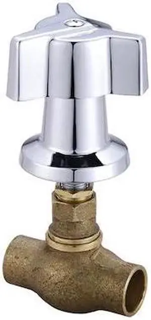 Central Brass Tile Stop Valve
