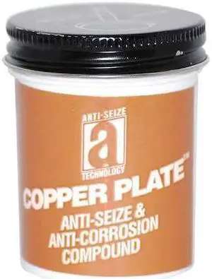 ANTI-SEIZE TECHNOLOGY 21002 Anti-Seize Compound,2 oz,Brush Top Can