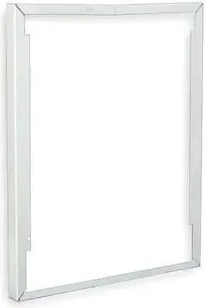 DAYTON 2HAD3 Mounting Frame,Semi Recessed 1 In,Bronze