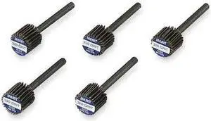 MERIT 08834137475 Flap Wheel,AO,3/8x3/8x1/8 In Shank,320G