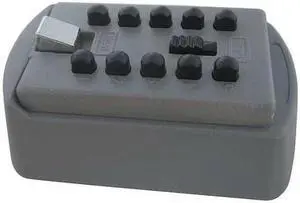 ZORO SELECT 31NG35 Lock Box,Wall Mount,2 Keys