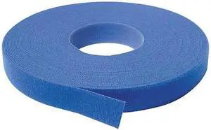 VELCRO BRAND ONE-WRAP 176062 3/4" W x 37' 6" L Self-Mating Blue Self Gripping