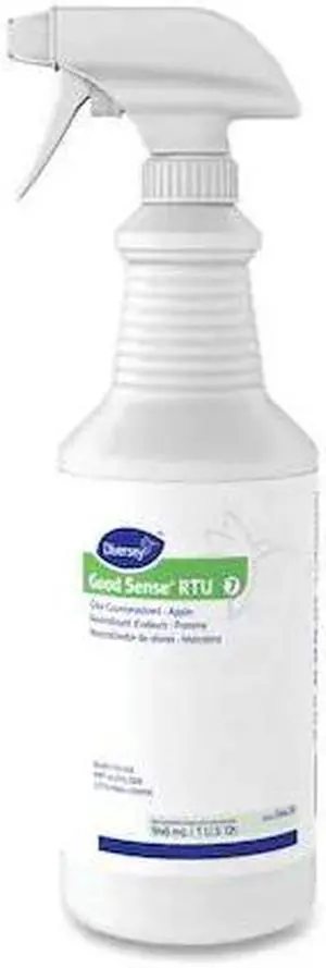 DIVERSEY 4439 Good Sense RTU Liquid Odor Counteractant, Apple Scent, 32 oz, PK12