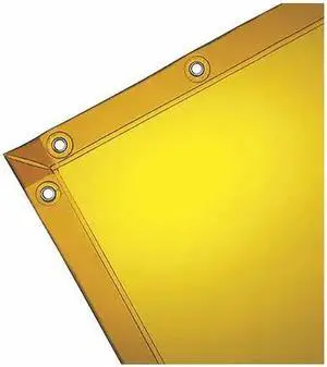 WILSON 36281 Welding Curtain, PVC, 10 ft L., 6 ft W., 13 oz, 150Â° F Withstand
