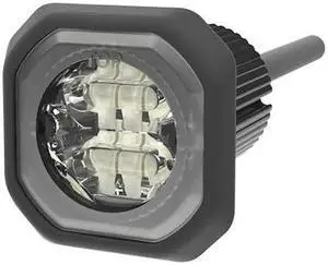 ECCO ED9040AW Strobe Light,6 LED,Clear Lens
