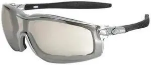 MCR SAFETY RT129AF RT1, Safety Glasses Anti-Fog & Anti-Scratch, Light Gray