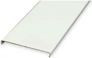 LEGRAND G3000CE Raceway Cover, 3000 Series, 1, 2 Channel, 2 3/4 in W, 1/4 in H,